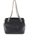 CHANEL Pre-Owned 2002-2003 matelassé shoulder bag - Black