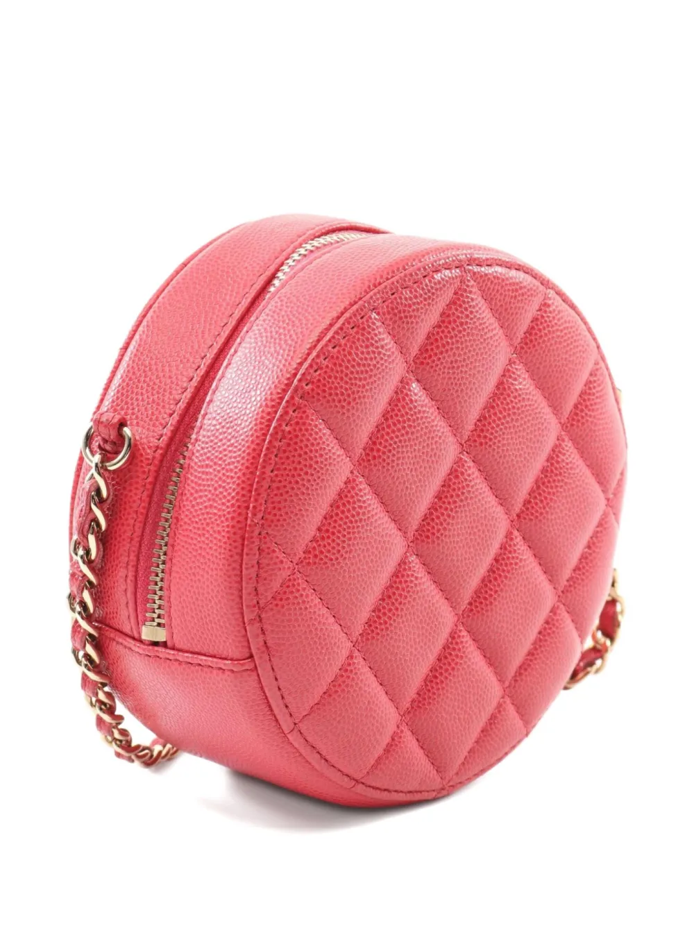 CHANEL Pre-Owned 2019 matelasse round bag | Pre-Owned | Image 2