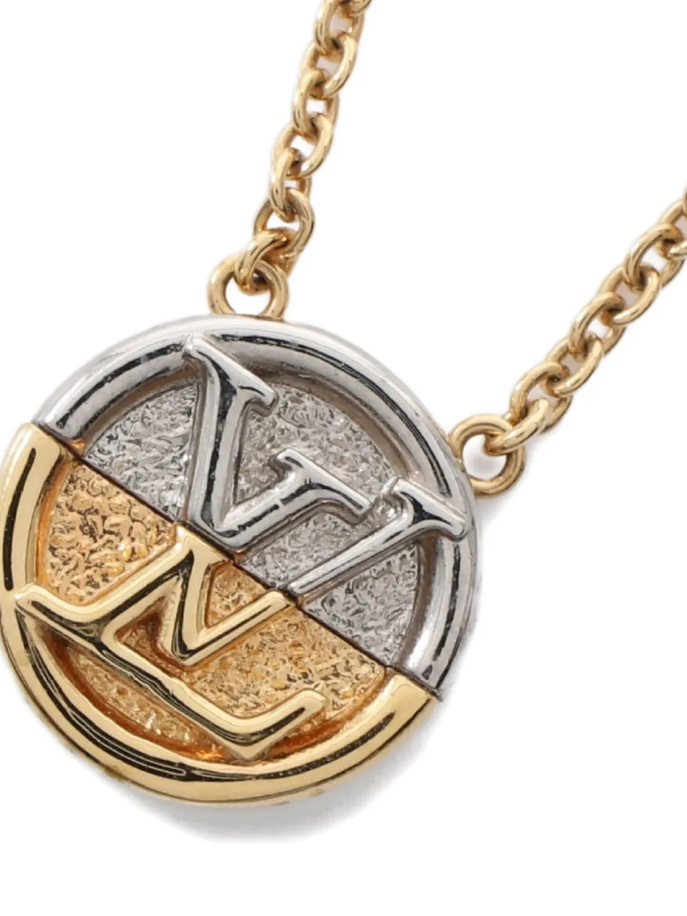 Louis Vuitton Pre-Owned 2021 Collier L to V necklace | Gold | Image 1