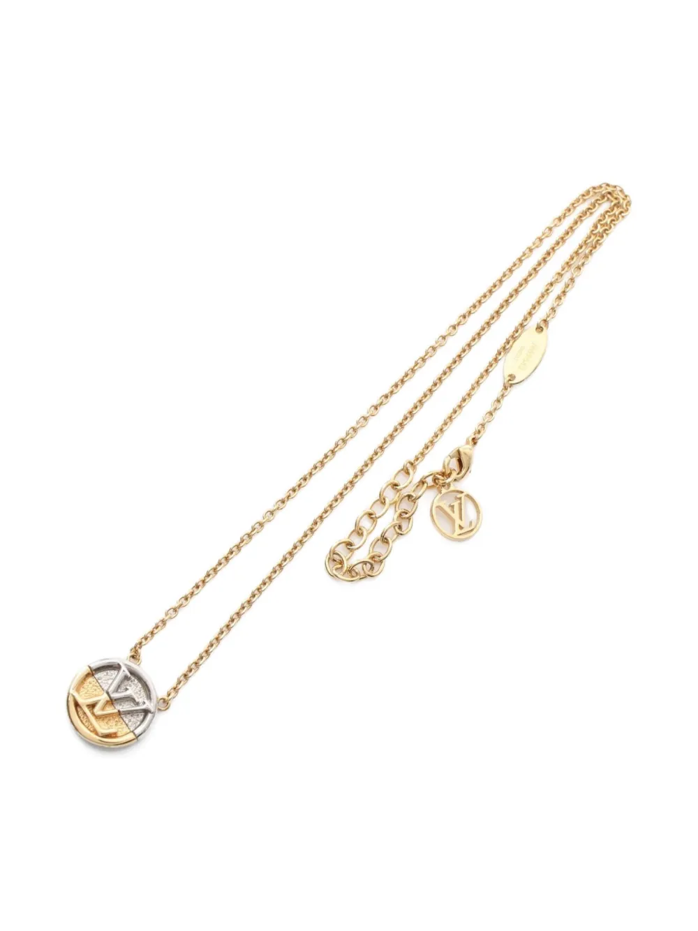 Louis Vuitton Pre-Owned 2021 Collier L to V necklace | Image 2