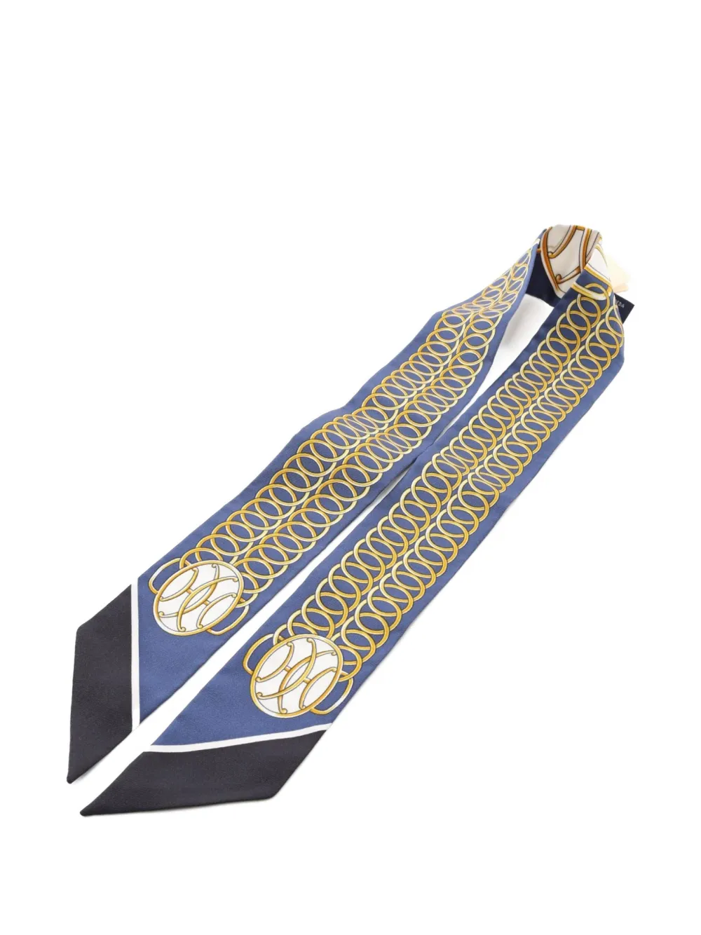Hermès Pre-Owned 2021 Lift Profile ribbon scarf | Image 2