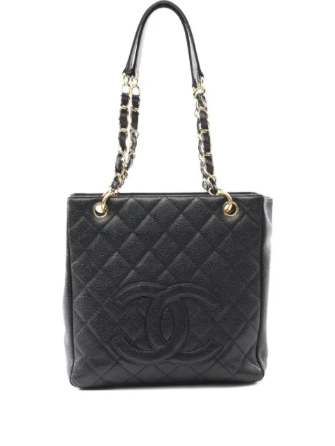 CHANEL Pre-Owned 2003 Interlocking CC-logo tote bag 