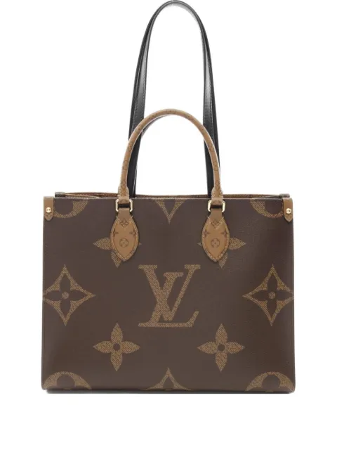 Louis Vuitton Pre-Owned 2021 monogram giant reverse tote bag