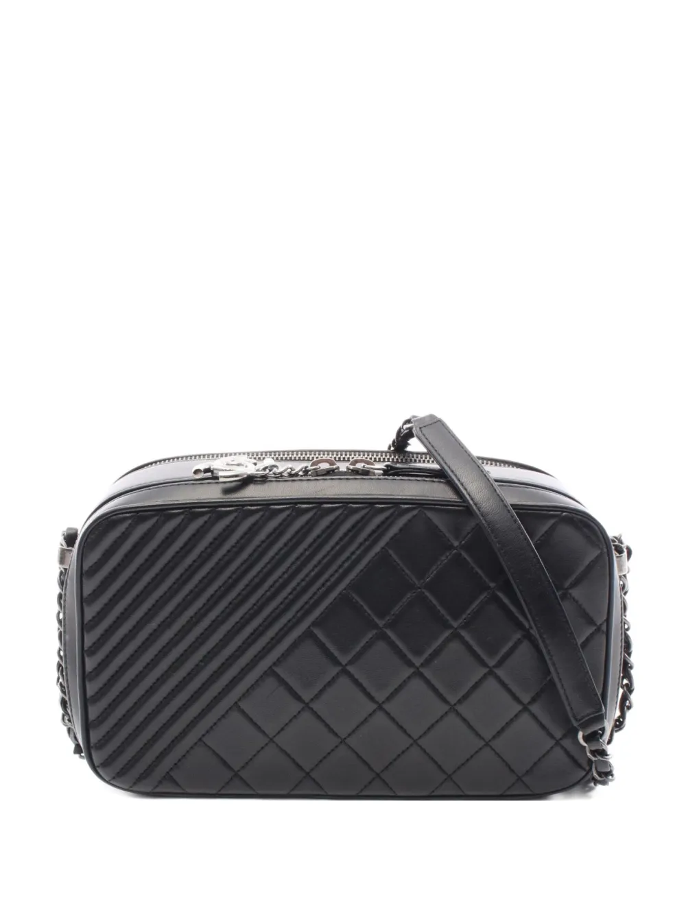 CHANEL Pre-Owned 2014-2015 Boy Chanel camera bag | Black | Image 1