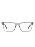 Versace Eyewear rectangle-frame glasses - Grey