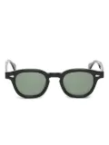 JULIUS TART OPTICAL round-frame sunglasses - Black