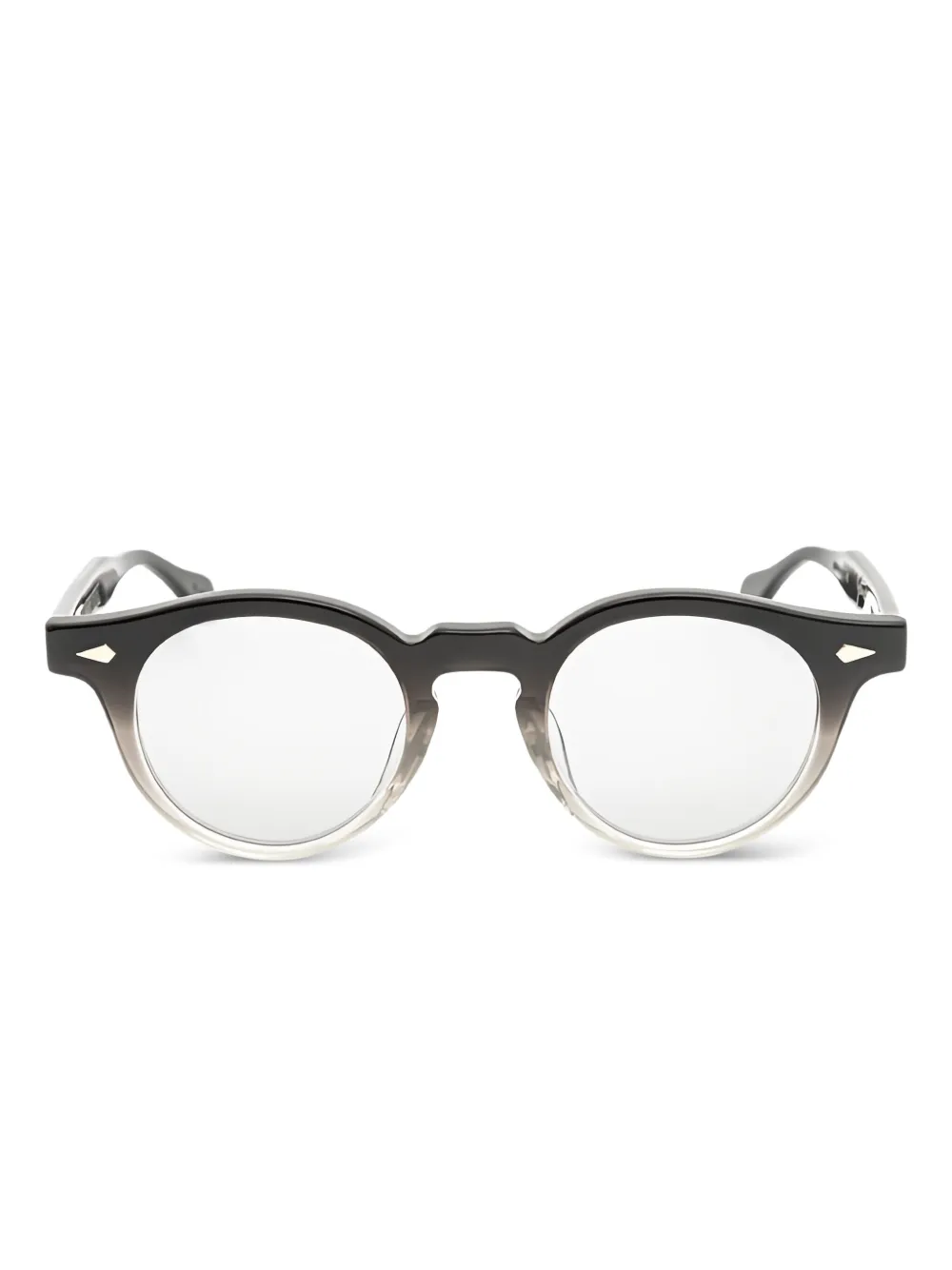 JULIUS TART OPTICAL Harold round-frame glasses | Black | Image 1