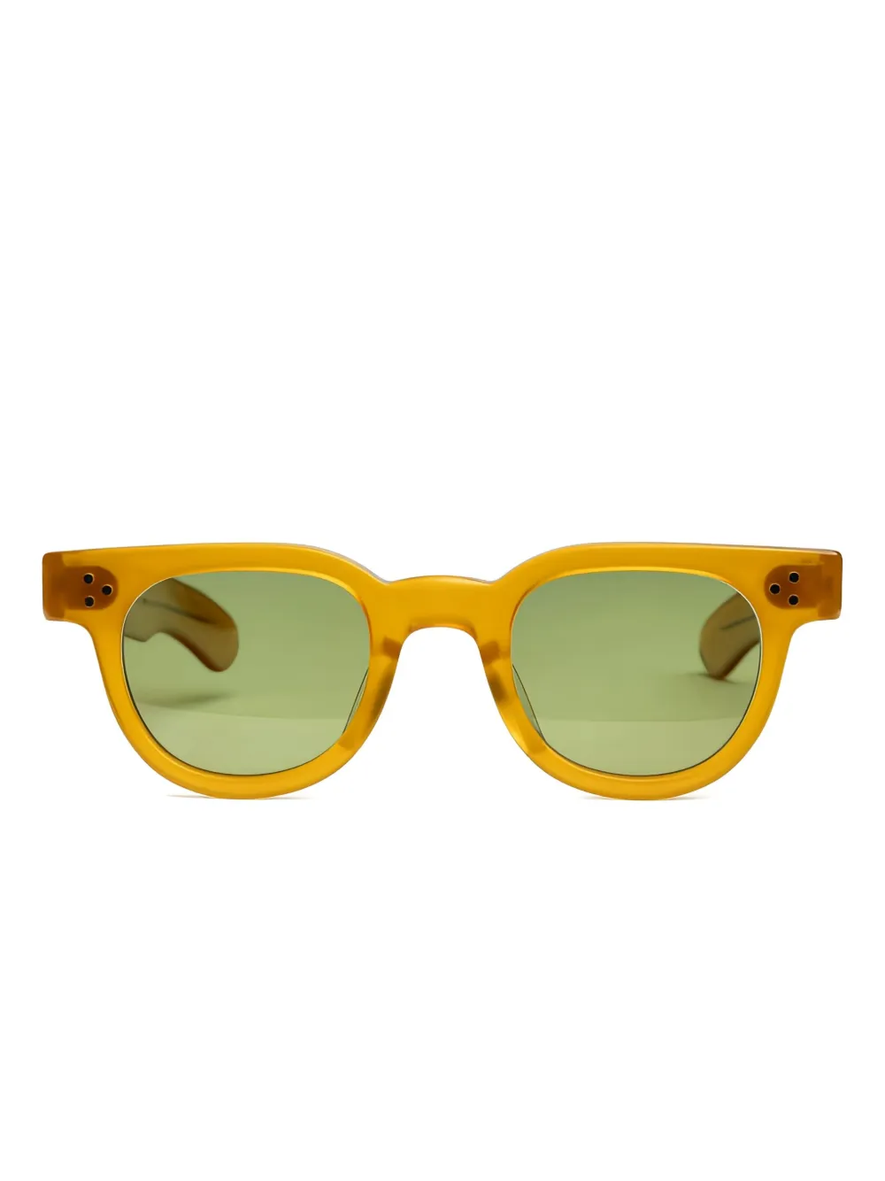 JULIUS TART OPTICAL round-frame sunglasses | Yellow | Image 1