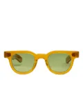 JULIUS TART OPTICAL round-frame sunglasses - Yellow