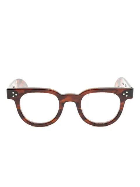 JULIUS TART OPTICAL lentes de sol redondos