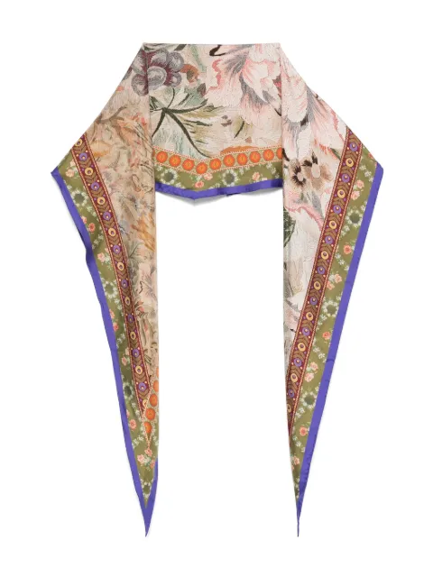 Pierre-Louis Mascia Aloeuw floral-print silk scarf