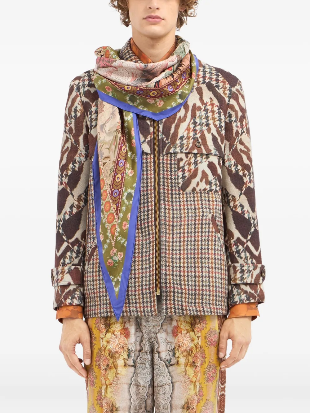 Pierre-Louis Mascia mascada de seda Aloeuw | Hombre | Image 2