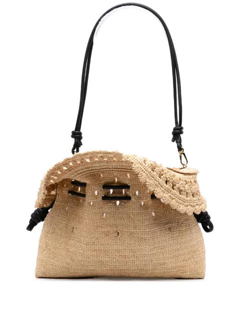 Loewe Pre-Owned 2025 Paulas Ibiza Medium Raffia Flamenco tote bag