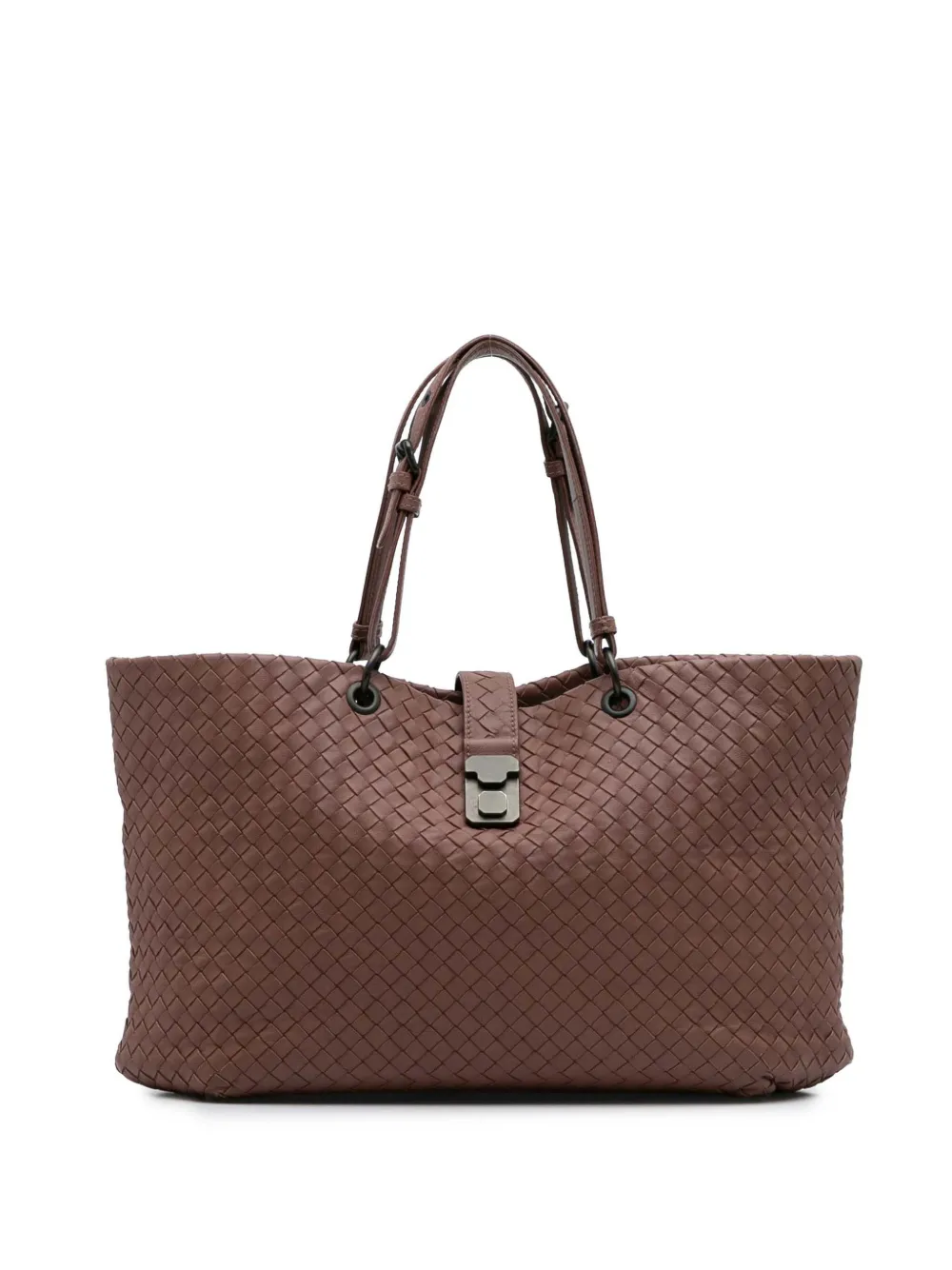 Bottega Veneta Pre-Owned 2012-2024 Large Nappa Intrecciato Capri tote bag | Pink | Image 1