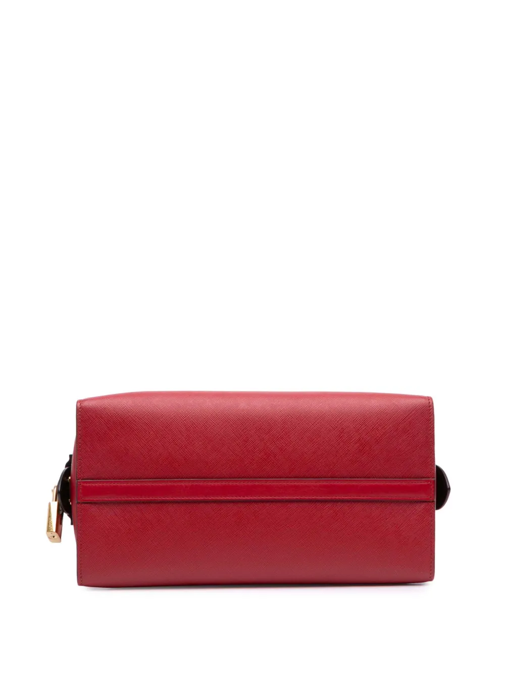 Pre-owned Prada 2000-2024 Saffiano And City Calf Esplanade Satchel