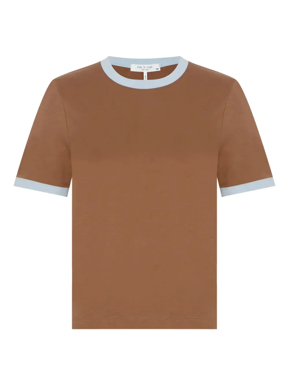 Rag & bone contrast-trim t-shirt Bruin