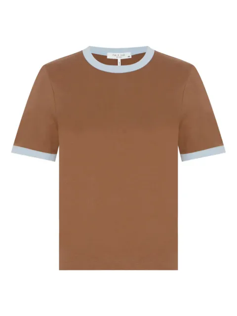 rag & bone contrast-trim t-shirt
