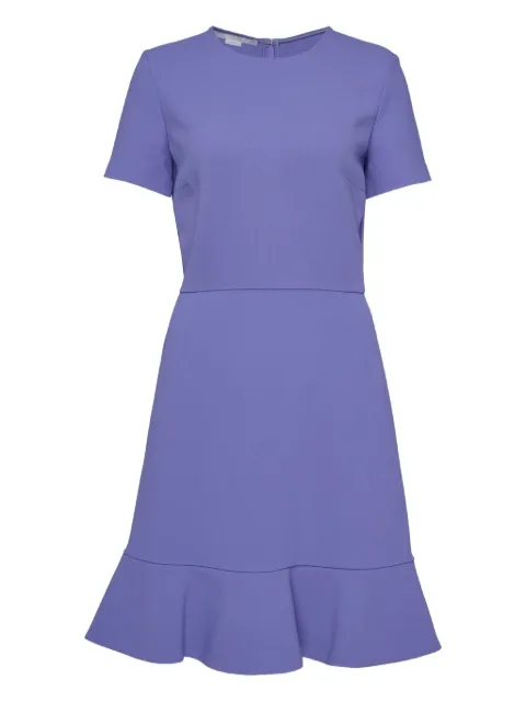 Stella McCartney short-sleeve ruffled mini dress
