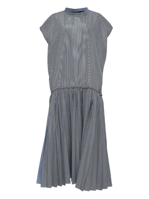 Sofie D'hoore pleated-panel shirt dress