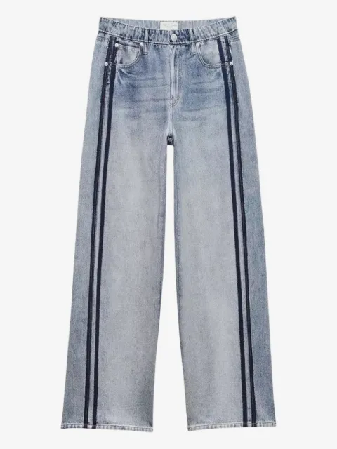 rag & bone Miramar Terry side-stripe jeans