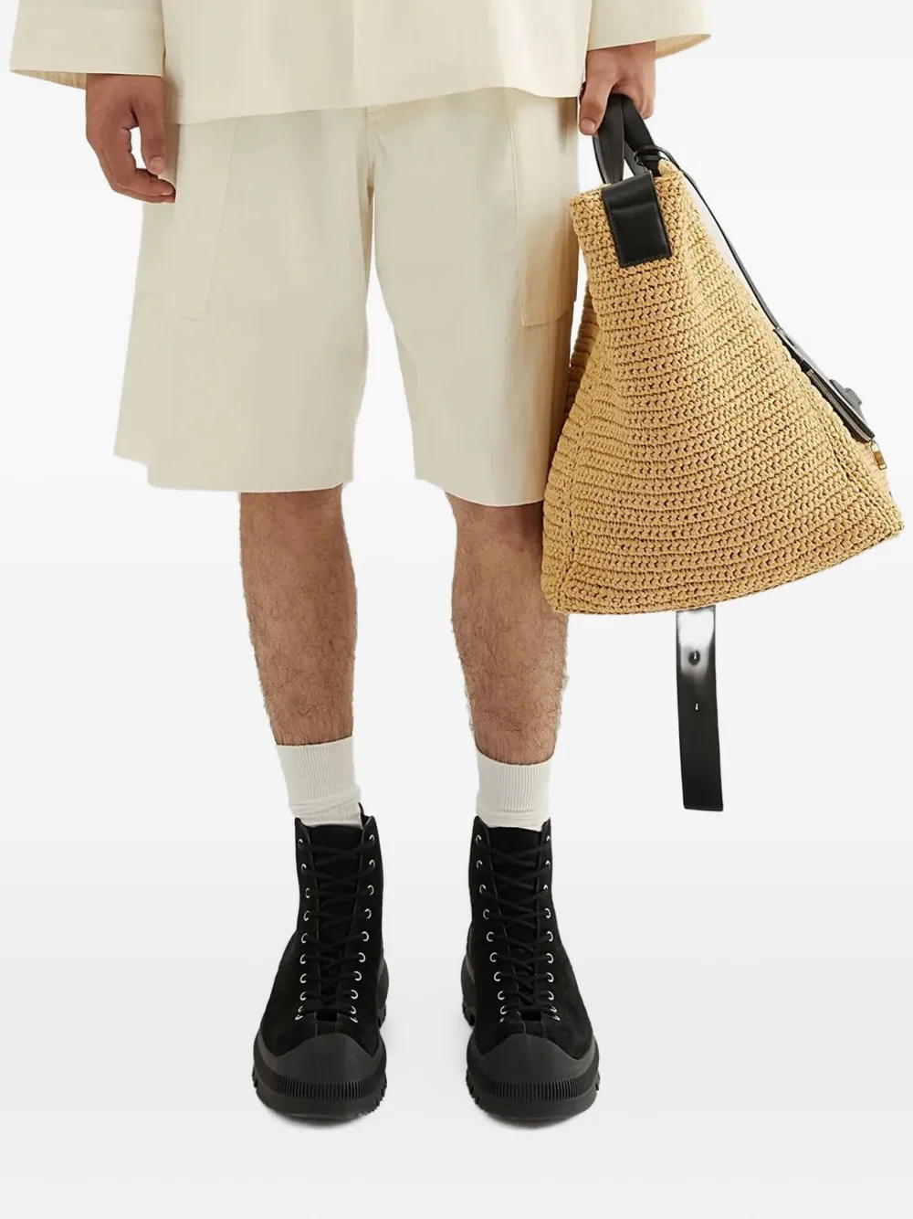 JIL SANDER+ Katoenen shorts - Wit