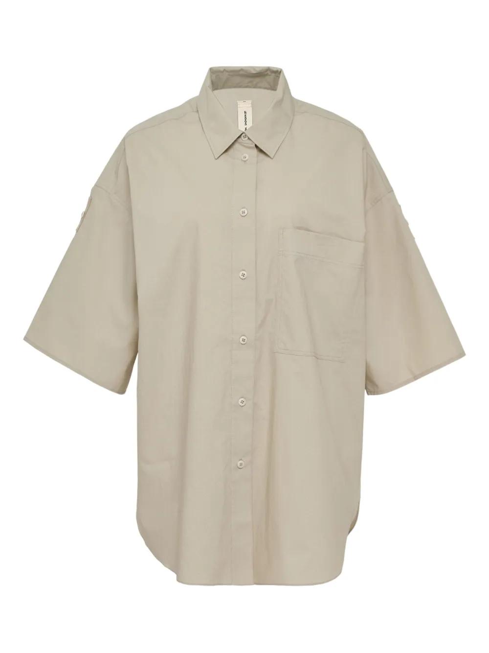 Lee Mathews pocket short-sleeve shirt Beige