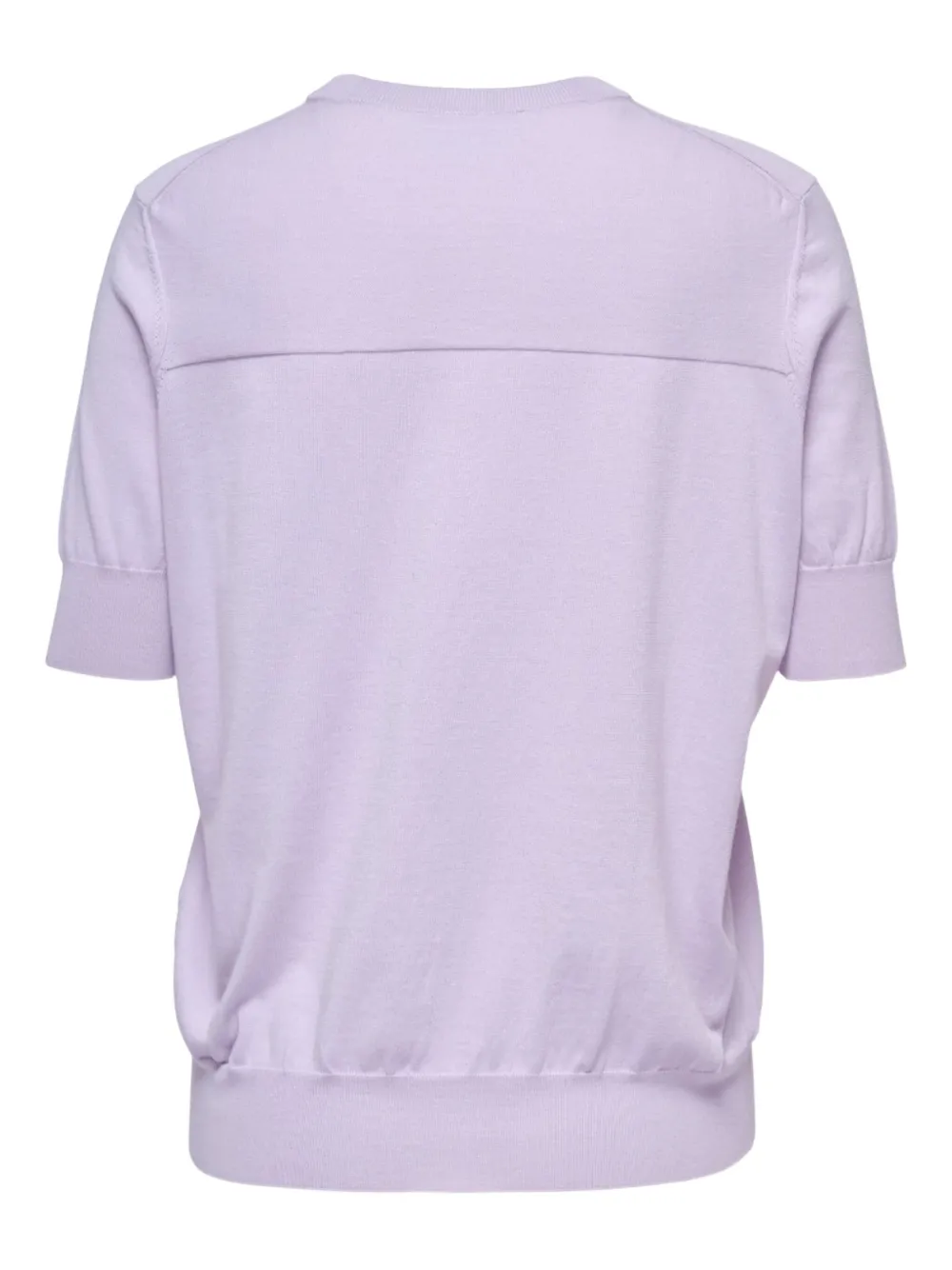 Jil Sander short-sleeve panelled top Paars