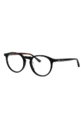 Calvin Klein round-frame frames - Black