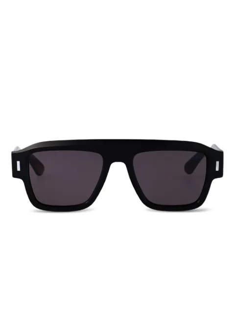 Calvin Klein lentes de sol con armazón rectangular