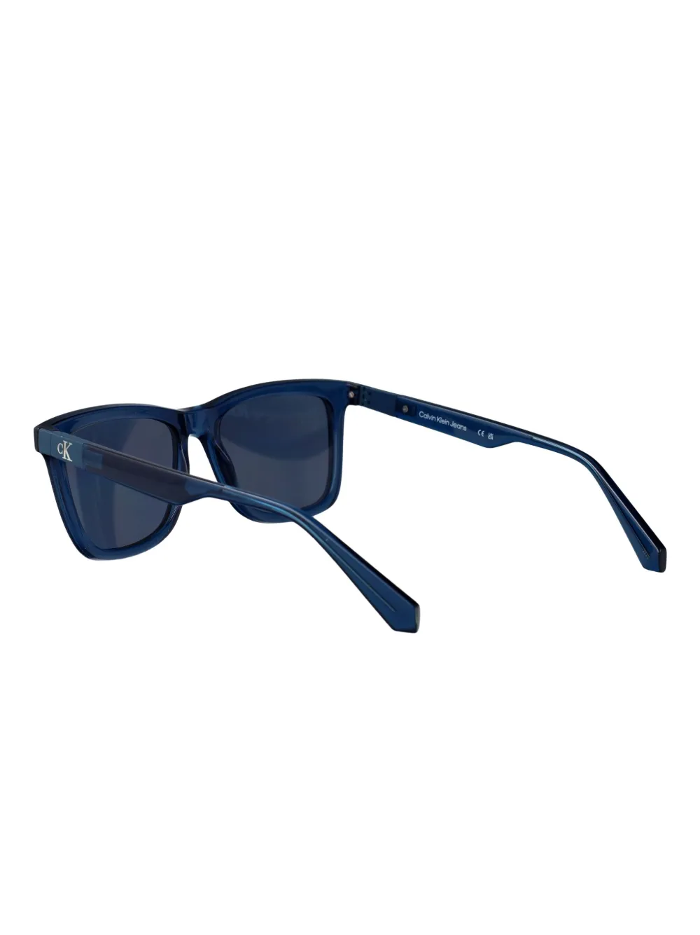  Calvin Klein Jeans Rectangle-frame Sunglasses - Blue 