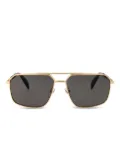 Chopard Eyewear SCHL77 geometric-frame sunglasses - Gold