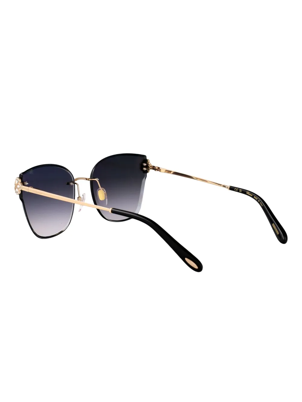 Chopard Eyewear Zonnebril met cat-eye montuur - Goud