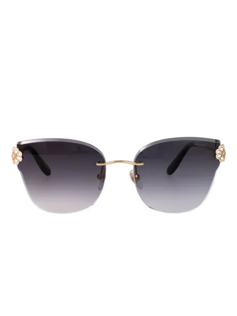 Chopard Eyewear embellished cat-eye sunglasses