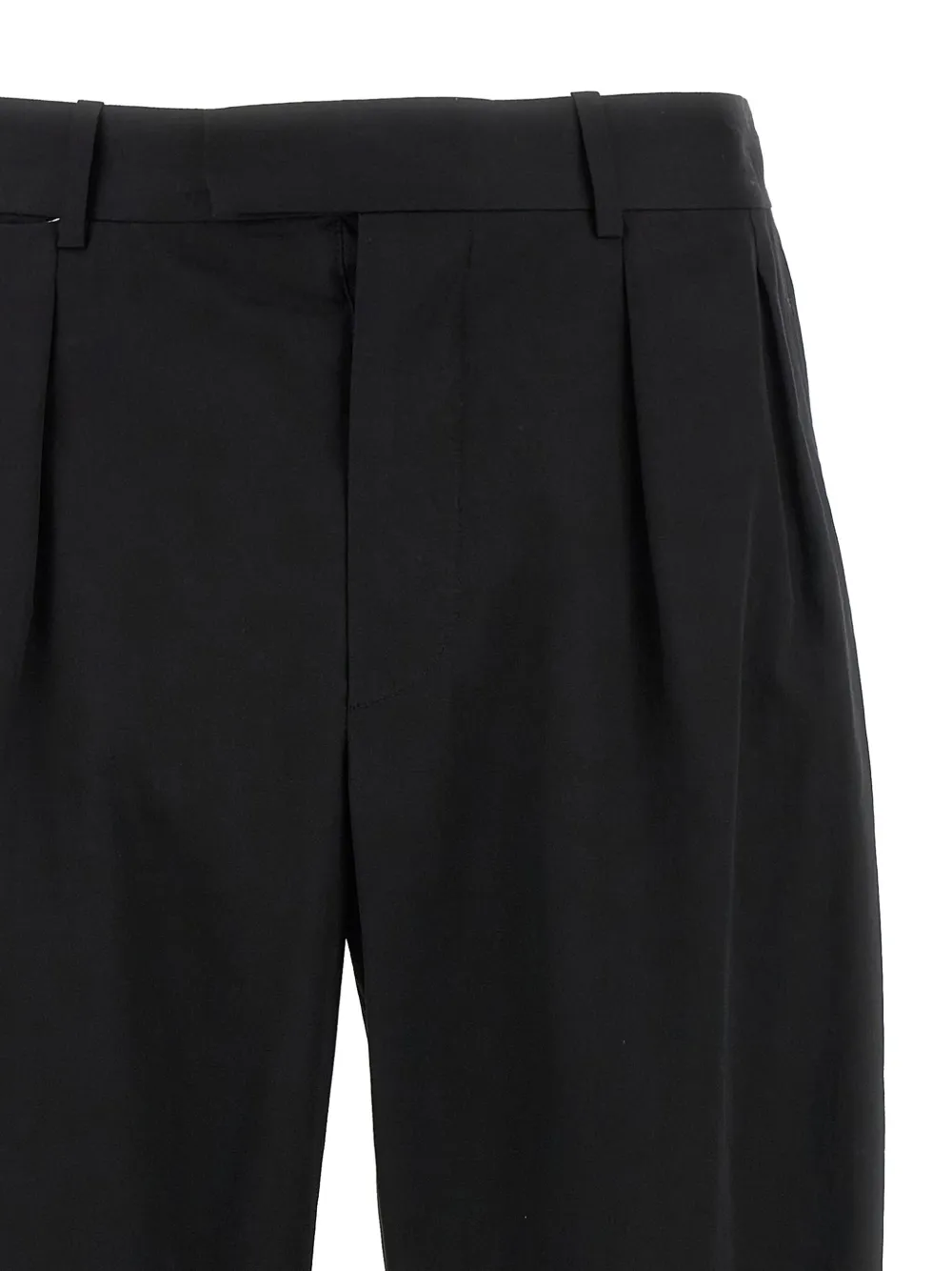 The Row Straight broek Zwart