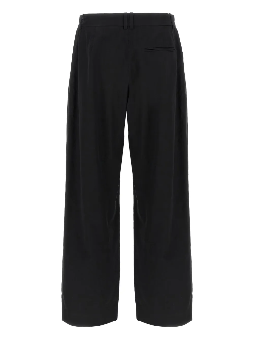 The Row Straight broek Zwart