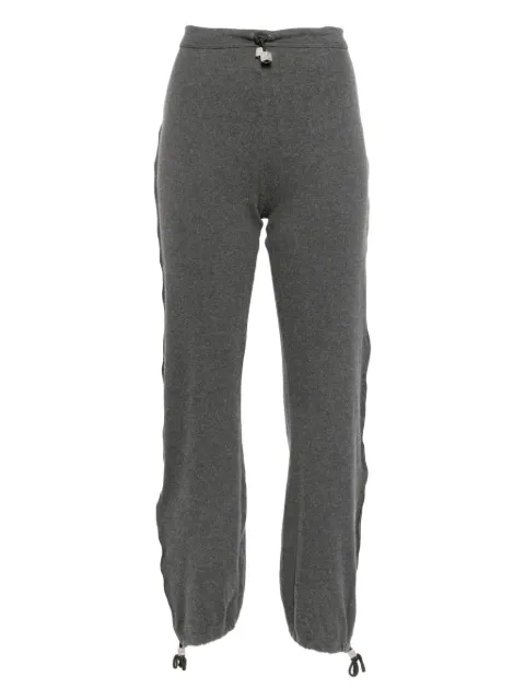 CHANEL Pre-Owned 2002 logo-tape track pants 