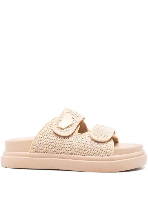 Marc Ellis double-strap woven sandals