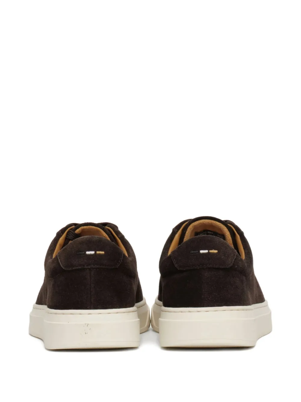 BOSS Kieran suède sneakers Bruin