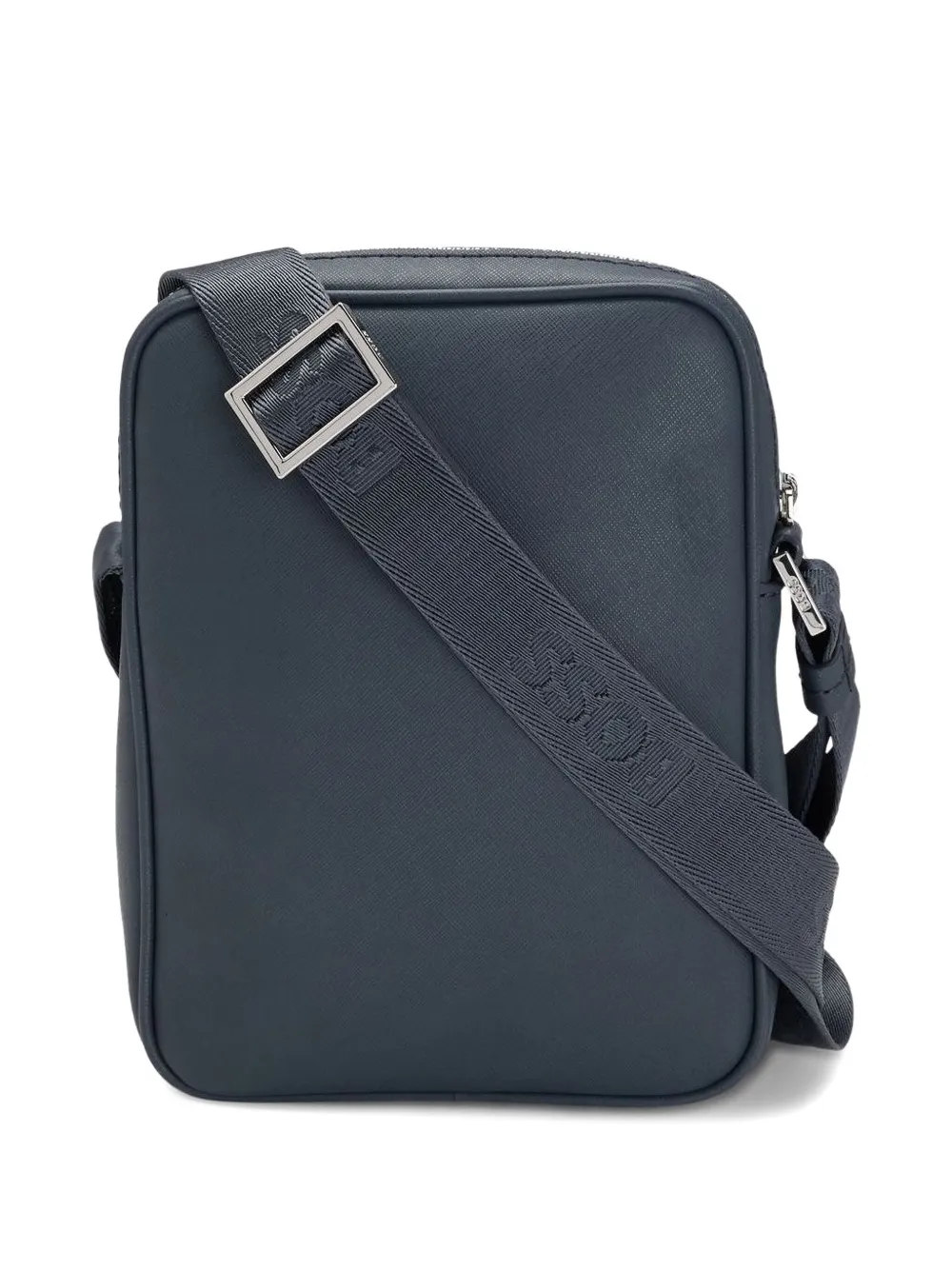 BOSS Message tas met logoplakkaat - Blauw