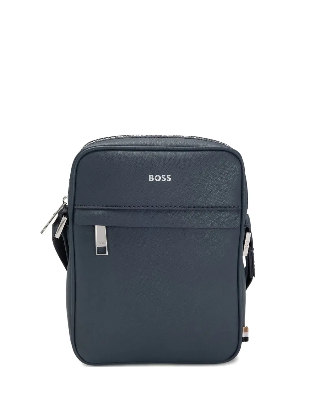 BOSS logo-plaque message bag | Blue | Image 1