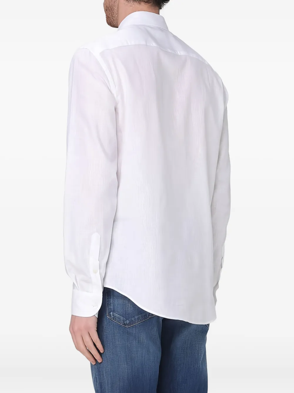 Emporio Armani Overhemd met lange mouwen - Wit