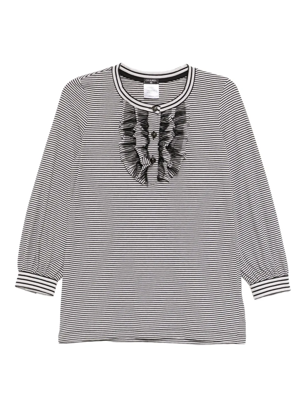 CHANEL Pre-Owned 2011-2012 トップ - ホワイト CHANEL Pre-Owned 2011-2012 トップ - ホワイト