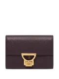 Coccinelle zip-fastening clasp wallet - Brown