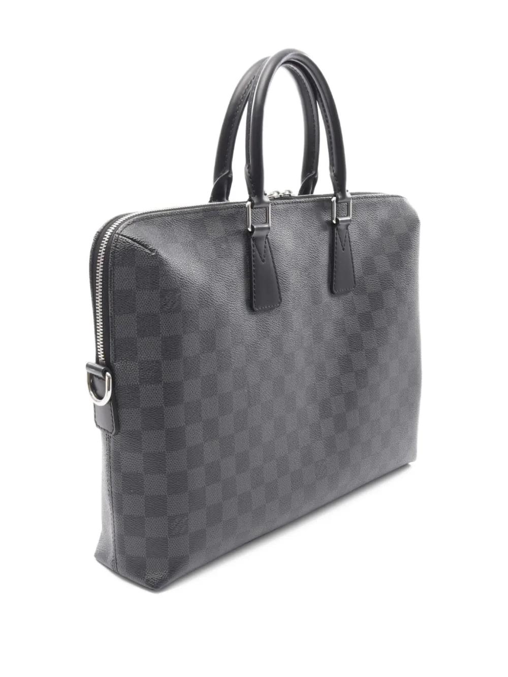 Louis Vuitton Pre-Owned 2013 Porte de Cumanjour Damier Graphite Briefcase | Pre-Owned | Image 2