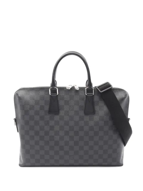 Louis Vuitton Pre-Owned شنطة أعمال 'بورت دو كومانجور دامييه غرافيت' 2013