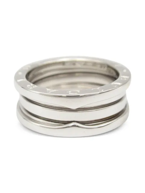 Bvlgari Pre-Owned anillo B.zero1 en oro blanco de 18kt 2010