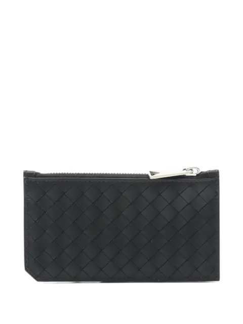 Bottega Veneta Pre-Owned حافظة بطاقات 'بيكولو' بتصميم إنترشياتو 2021