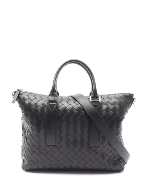 Bottega Veneta Pre-Owned 2021 Intrecciato Leather briefcase