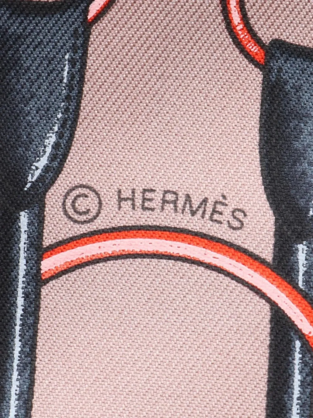 Hermès Pre-Owned mascada Jumping 2021 | Image 2