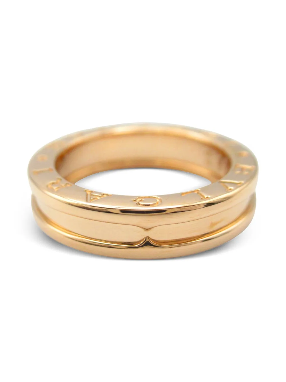 Bvlgari Pre-Owned 18K rose gold B-Zero1 ring | Women | Image 2